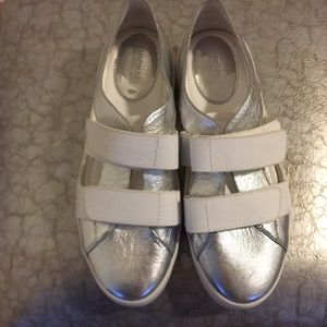 Michael Kors leather sneakers size 8